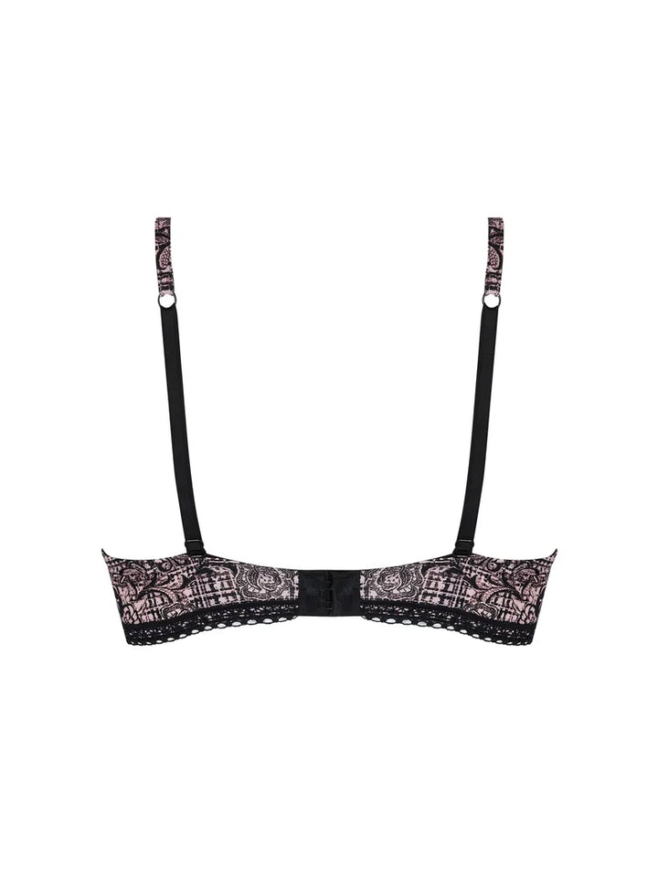 Antigel By Lise Charmel - Tartan Glamour Wireless Triangle Bra Rose Tartan
