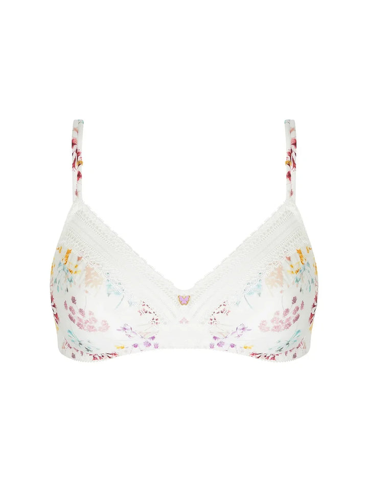 Antigel By Lise Charmel - Souffle Fleuri Wireless Triangle Bra Souffle Pastel