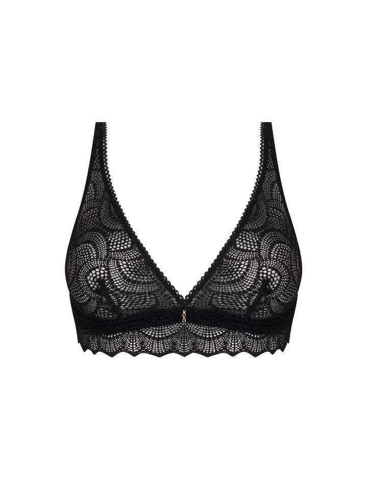 Antigel by Lise Charmel - Sexy Boheme Wireless Triangle Bra Noir