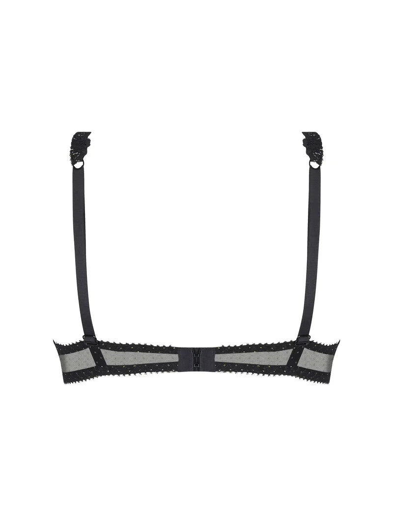 Antigel by Lise Charmel - Nuit Des Etoiles Light Padded Bra Noir Or