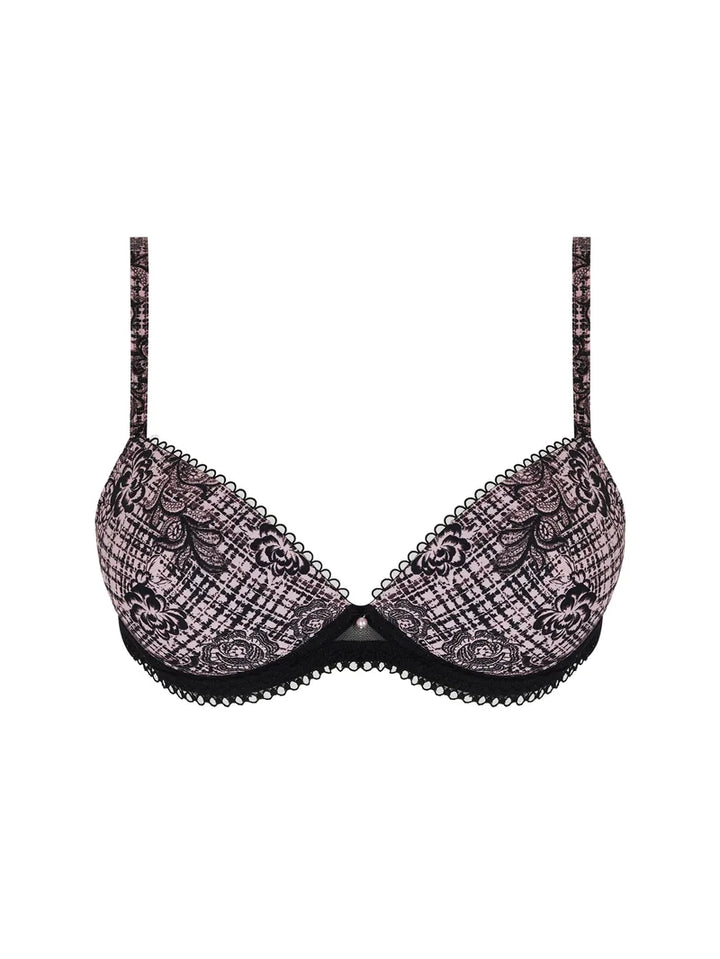 Antigel By Lise Charmel - Tartan Glamour Contour Bra Rose Tartan