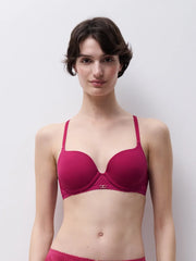 Chantelle - Origins Plunge Spacer Bra Wild Strawberry