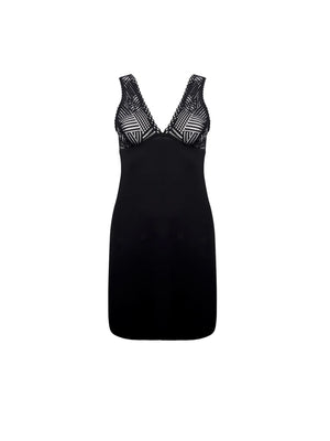 Antigel by Lise Charmel - Tressage Graphic Night Dress Tressage Noir