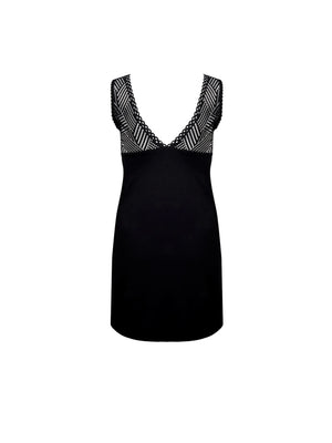 Antigel by Lise Charmel - Tressage Graphic Night Dress Tressage Noir