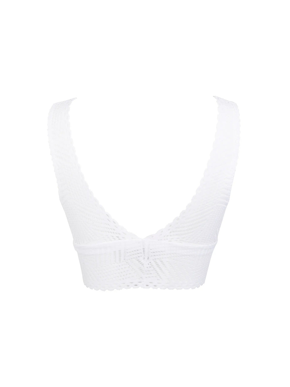 Antigel By Lise Charmel Tressage Graphic Bralette - Tressage Blanc Soft Bra Antigel by Lise Charmel 