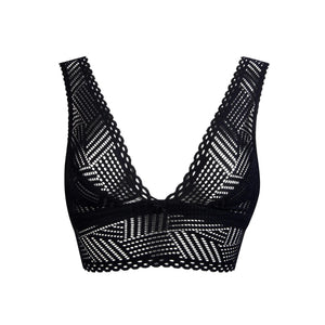 Antigel By Lise Charmel - Tressage Graphic Bralette Tressage Noir