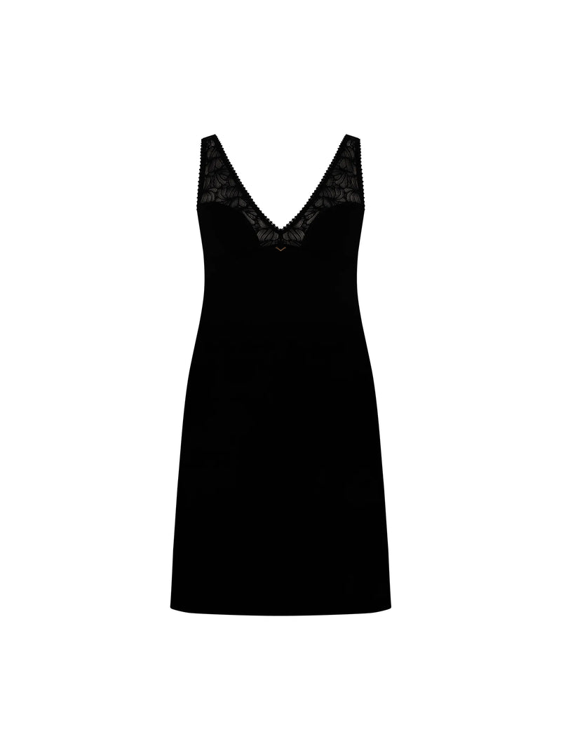 Antigel by Lise Charmel - Atelier Seduction Night Dress Noir