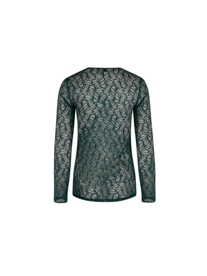 Antigel by Lise Charmel - Atelier Seduction Long Sleeved Top Vert Anglaise