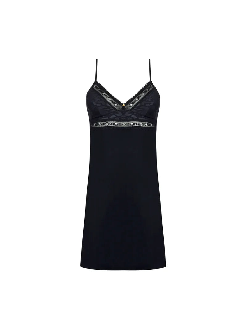 Antigel by Lise Charmel - Sensualite Fauve Night Dress Noir
