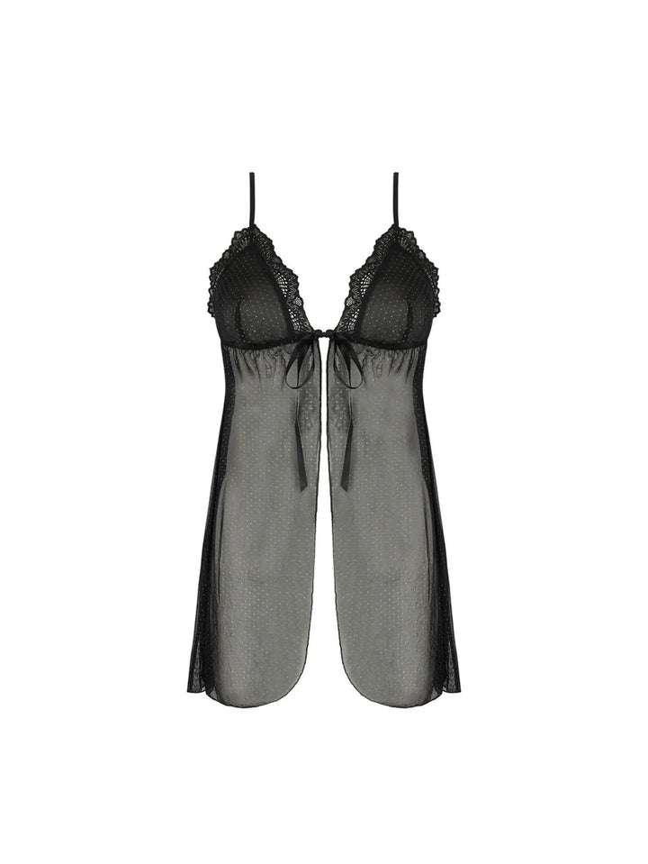 Antigel by Lise Charmel - Nuit Des Etoiles Babydoll Noir Or