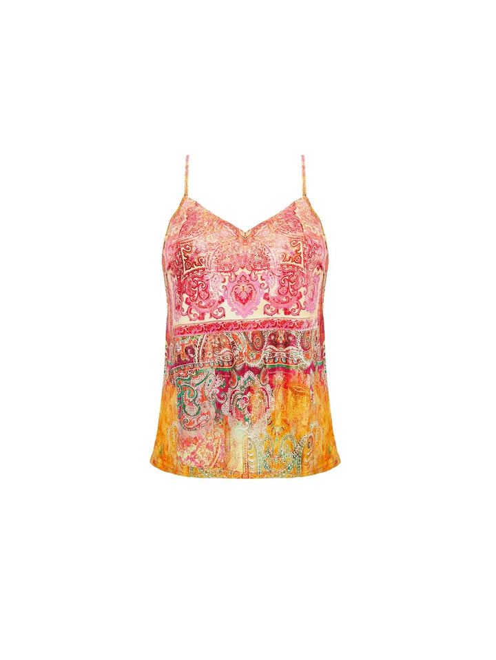Antigel by Lise Charmel - Cachemire En Fete Camisole Orange Multico
