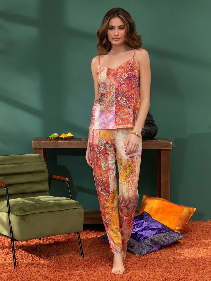 Antigel by Lise Charmel - Cachemire En Fete Camisole Orange Multico