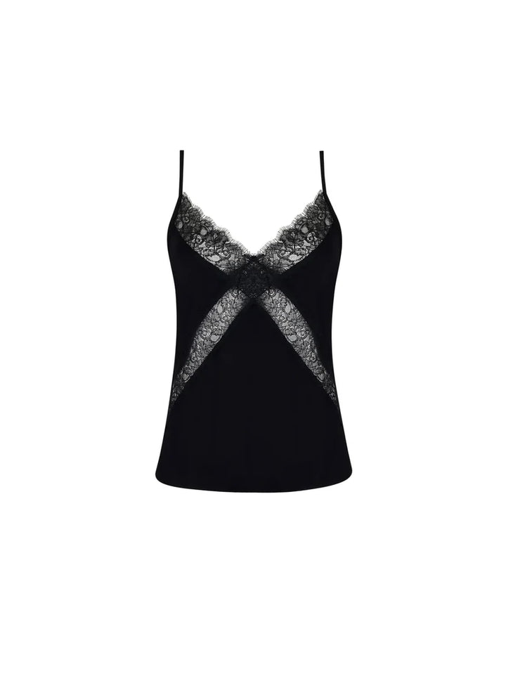 Antigel By Lise Charmel - Tartan Glamour Camisole Noir