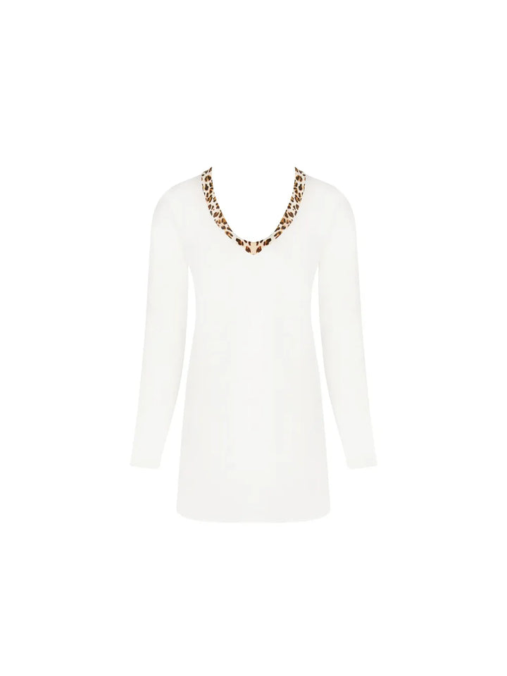 Antigel By Lise Charmel - Panthere Sensuelle Long Sleeved Top Skin Sensuelle