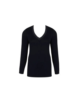 Antigel by Lise Charmel - Sensualite Fauve Long Sleeved Top Noir
