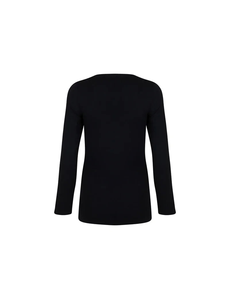 Antigel by Lise Charmel - Sensualite Fauve Long Sleeved Top Noir