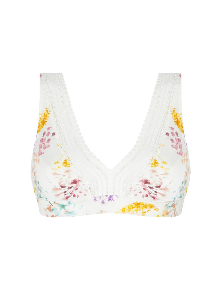 Antigel By Lise Charmel - Souffle Fleuri Bralette Souffle Pastel