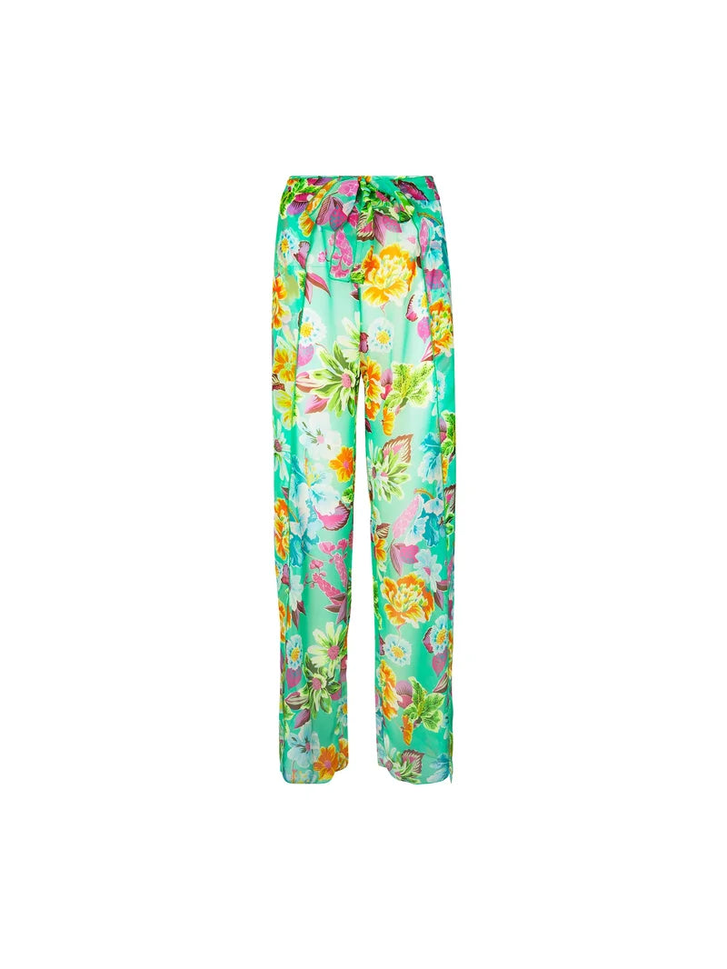 Antigel Swimwear by Lise Charmel - La Feminissima Beach Trousers Vert Emeraude