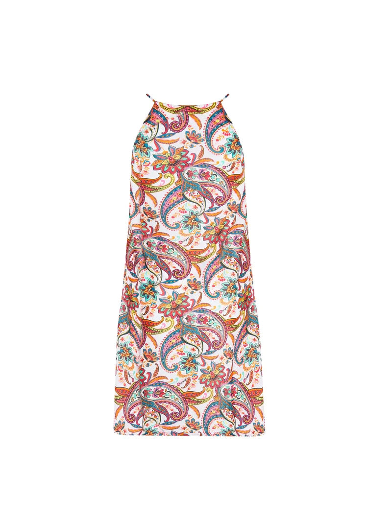 Antigel Swimwear By Lise Charmel - La Bayadere Sleeveless Dress Blanc Flashy