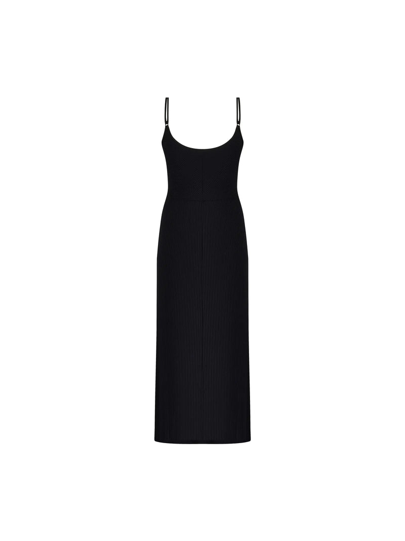 Antigel Swimwear - La Stricto Chic Maxi Dress Noir