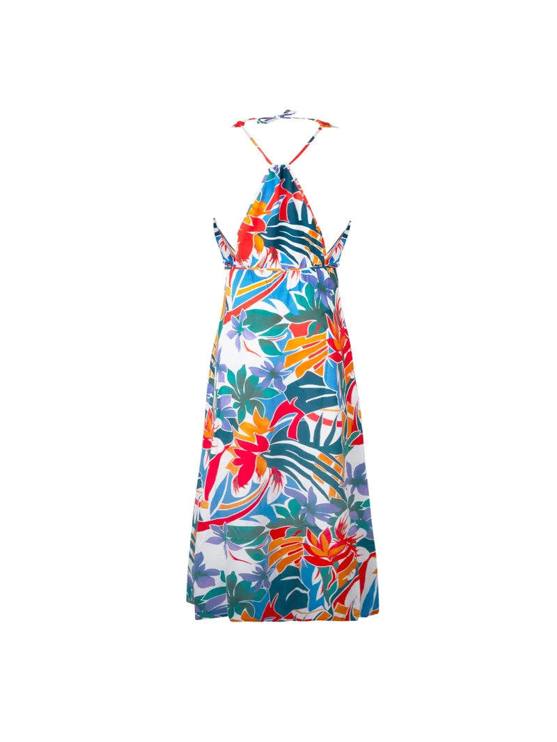 Antigel Swimwear by Lise Charmel - La Flaneuse Long Beach Dress Papiers Decoupes