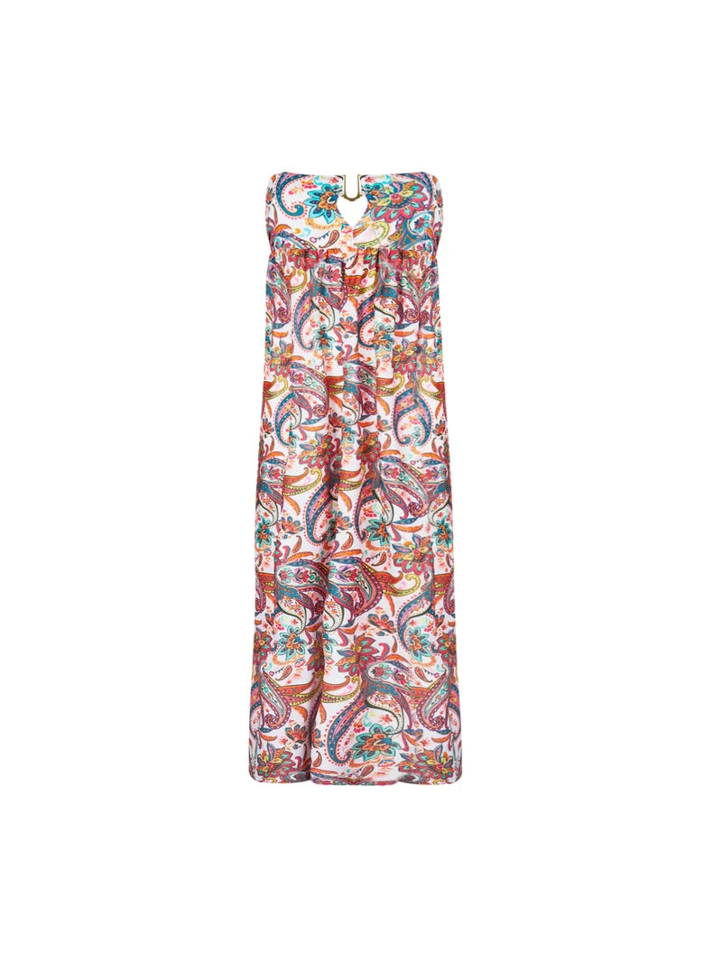 Antigel Swimwear By Lise Charmel - La Bayadere Maxi Dress Blanc Flashy