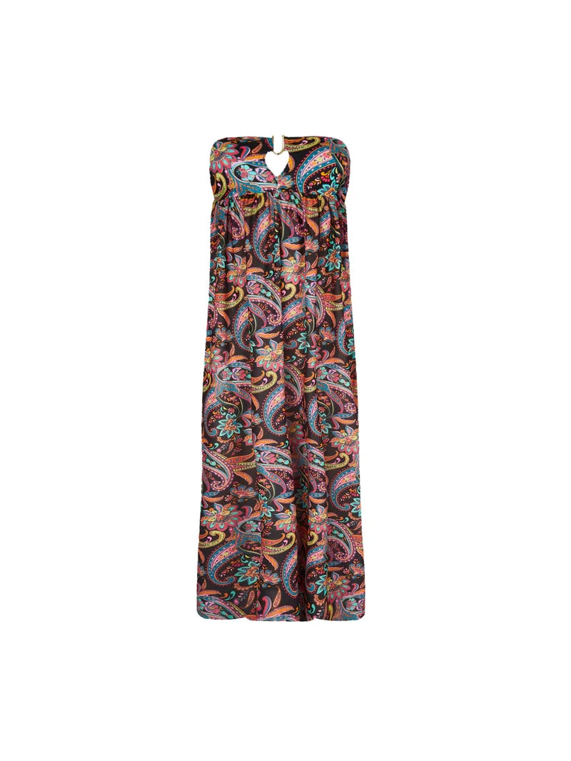 Antigel Swimwear By Lise Charmel - La Bayadere Maxi Dress Noir Flashy