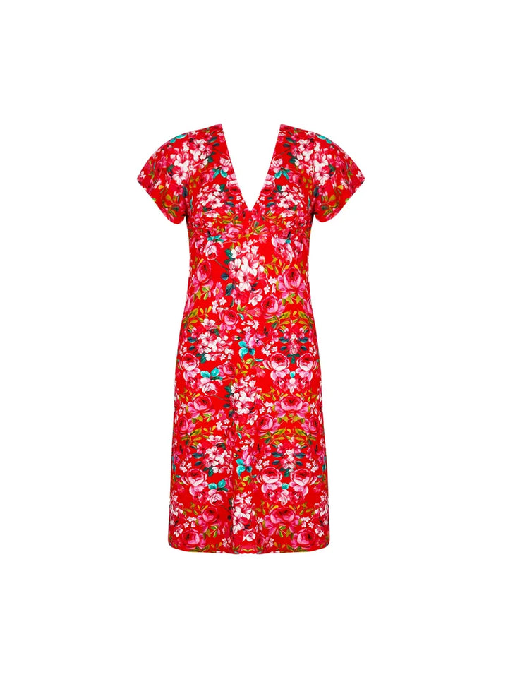 Antigel Swimwear by Lise Charmel - La Cherie Forever Short Sleeved Dress Rouge Cherie