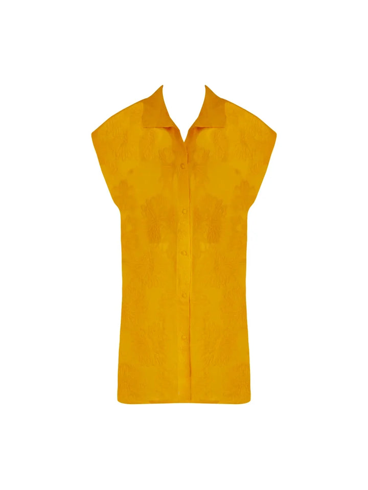 Antigel Swimwear by Lise Charmel - La Boheme Antigel Long Shirt Jaune Paille