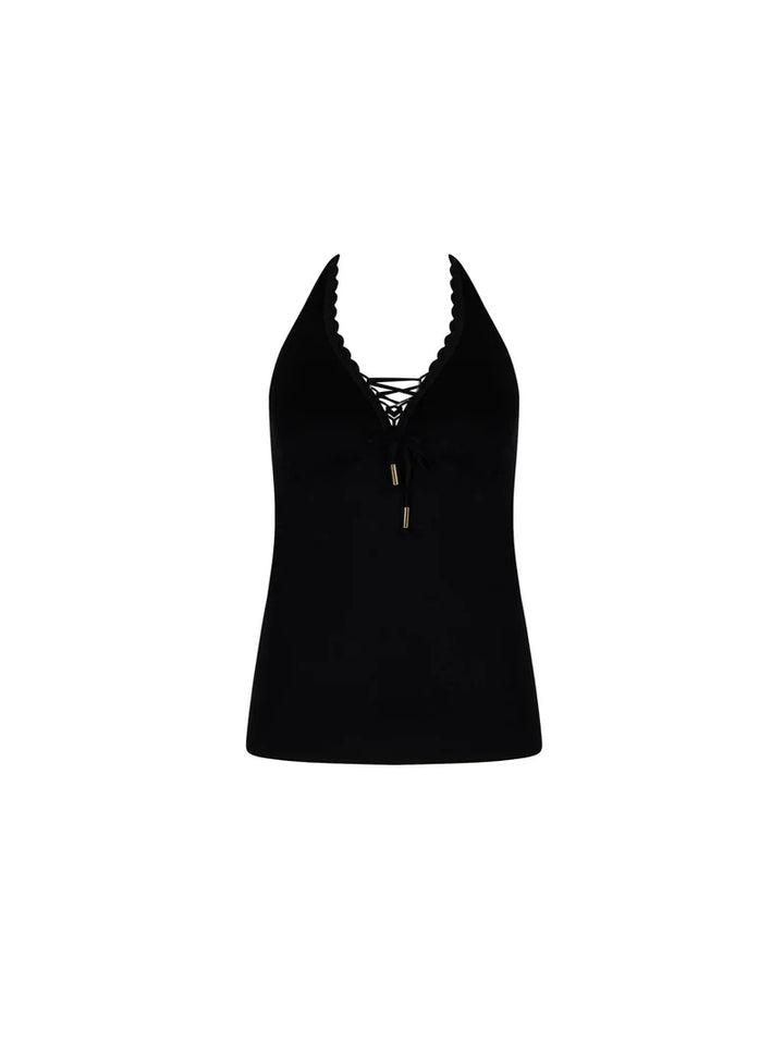 Antigel Swimwear by Lise Charmel - La Modeuse Antigel Halterneck Top Noir