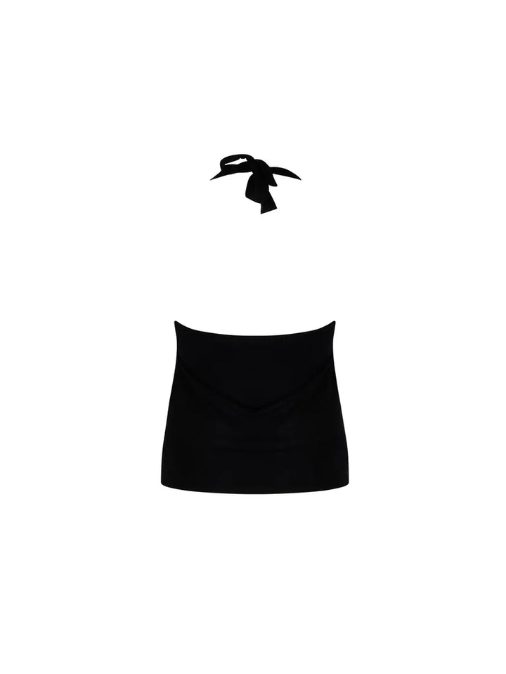 Antigel Swimwear by Lise Charmel - La Modeuse Antigel Halterneck Top Noir