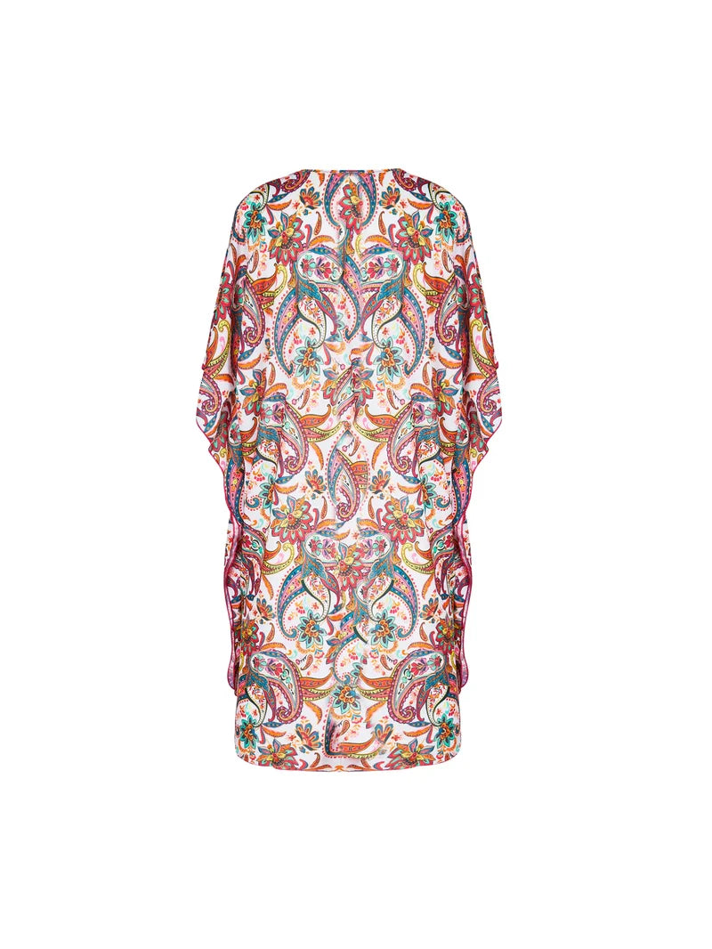 Antigel Swimwear By Lise Charmel - La Bayadere Poncho Blanc Flashy