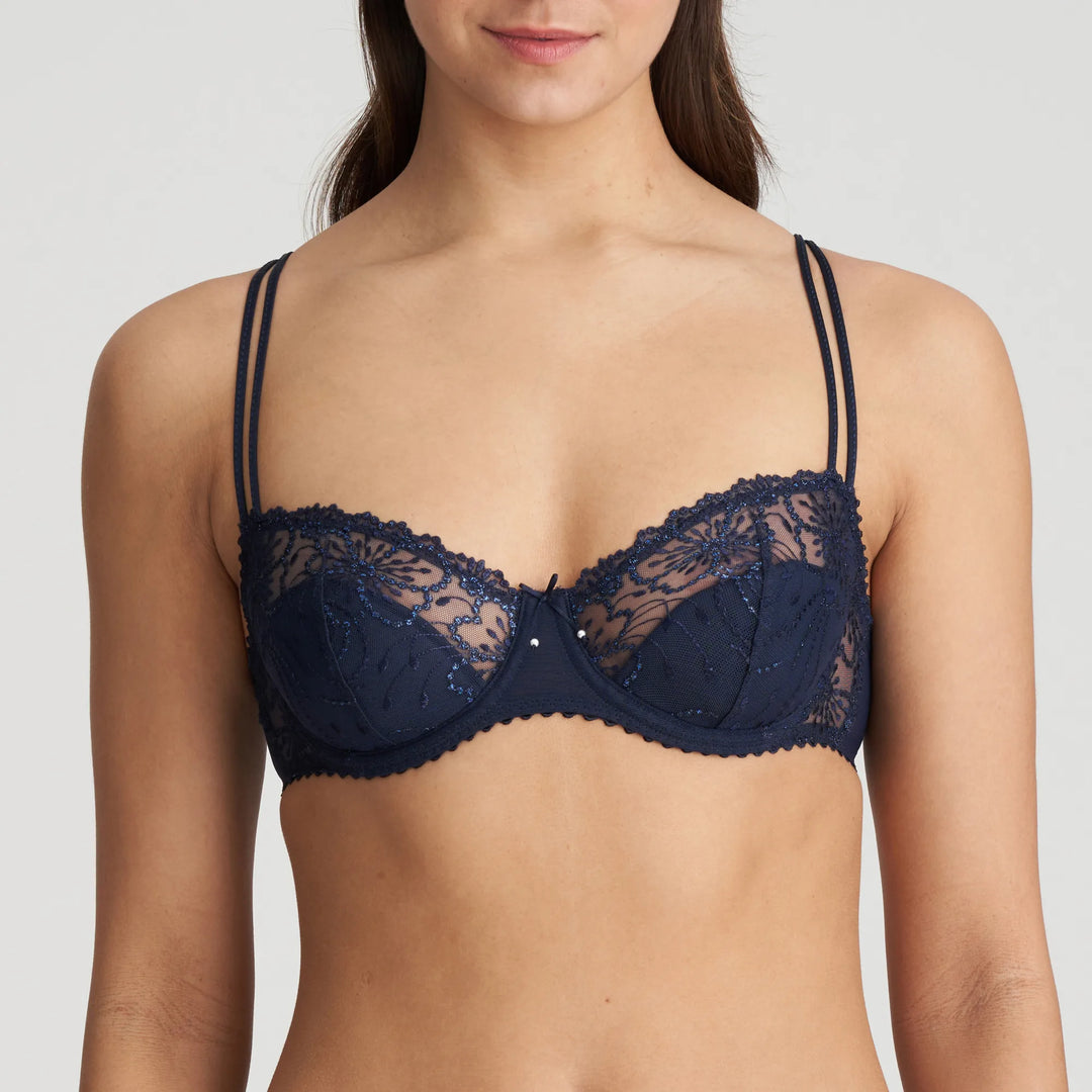 Marie Jo - Jane Half Padded Balcony Bra Velvet Blue