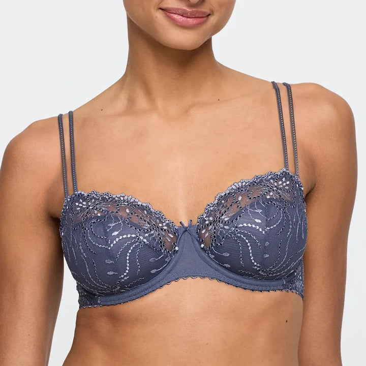 Marie Jo - Jane Half Padded Balcony Bra Blue Shadow
