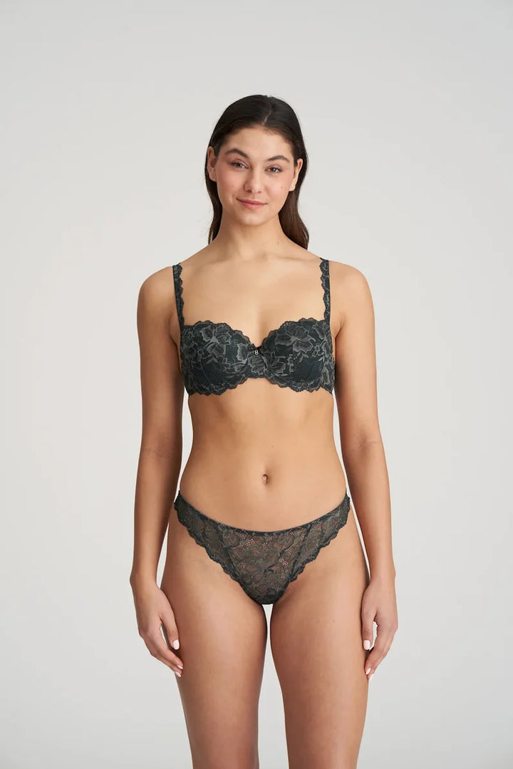 Marie Jo - Manyla Padded Balcony Bra Night Grey