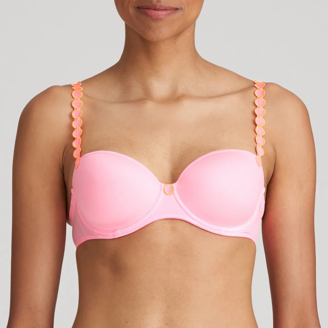Marie Jo - Reggiseno a balconcino imbottito Tom Happy Pink