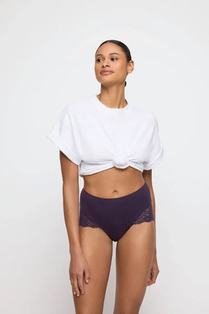 Marie Jo - Color Studio Lace Shapewear High Briefs Amethyst