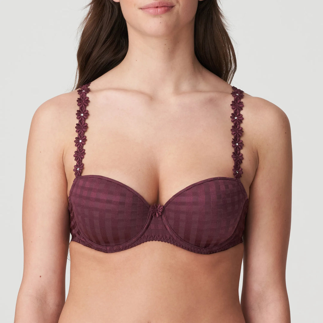 Marie Jo - Avero Padded Balcony Bra Wine