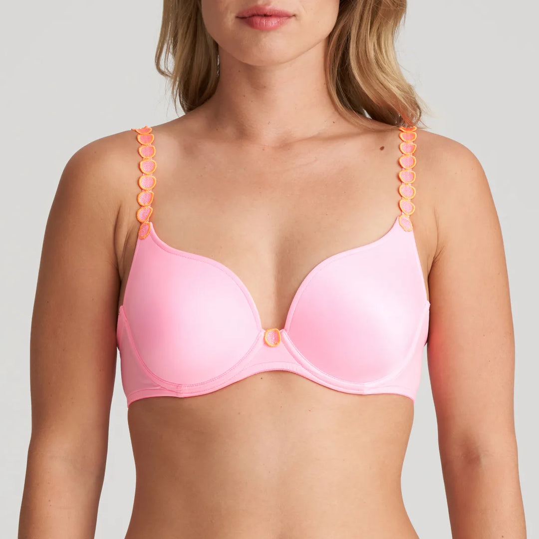 Marie Jo - Reggiseno imbottito Tom a forma di cuore Happy Pink