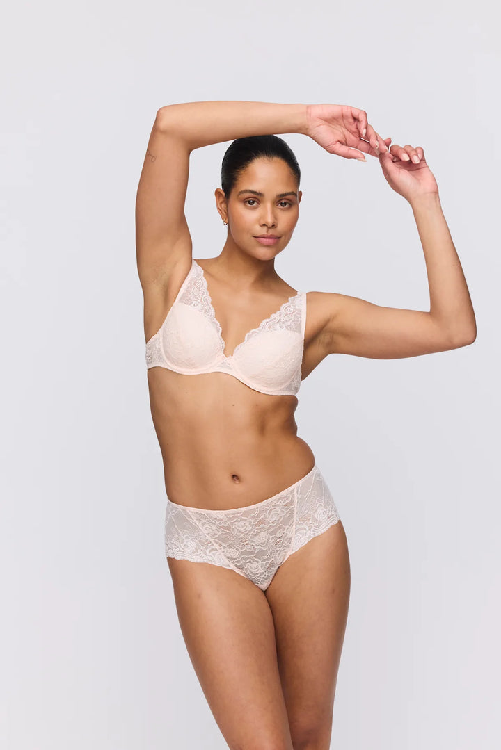 Marie Jo - Cyrile Padded Plunge Bra Crystal Pink