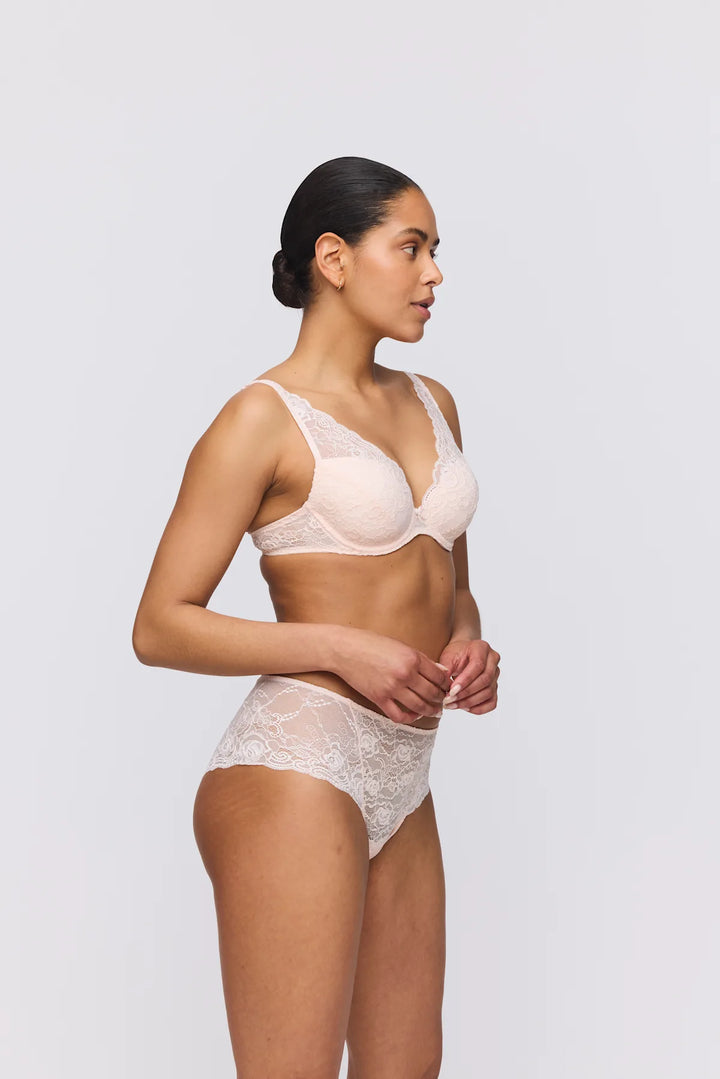 Marie Jo - Cyrile Padded Plunge Bra Crystal Pink
