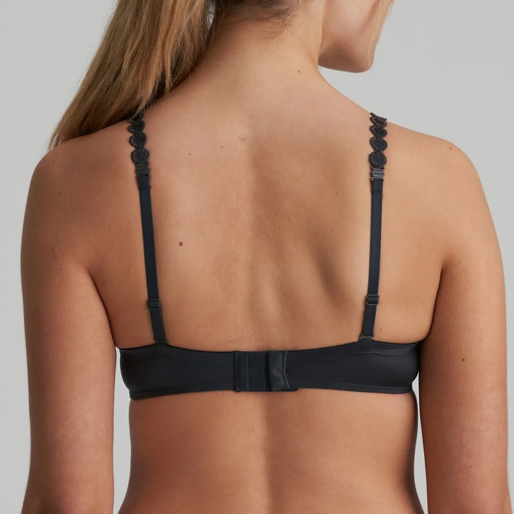 Marie Jo - Reggiseno imbottito Tom a forma di cuore grigio grafite