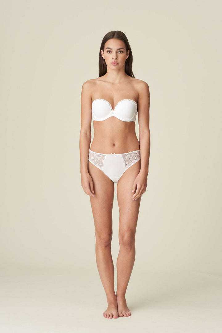 Marie Jo Delphine Strapless Deep Plunge - White