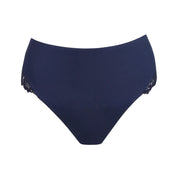 Marie Jo - Soft Studio High Waist Thong Velvet Blue