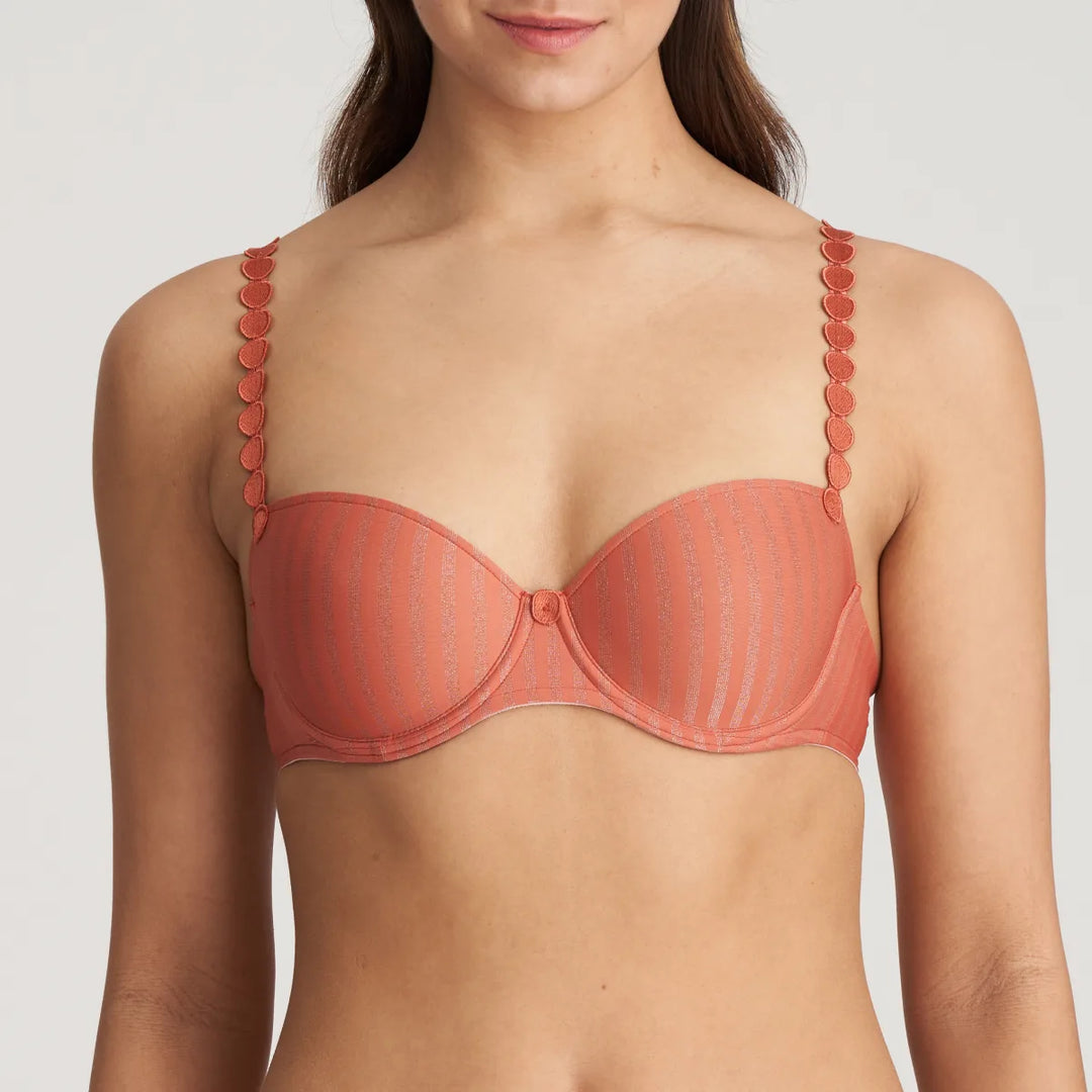 Marie Jo - Reggiseno a balconcino imbottito Tom Caramello salato