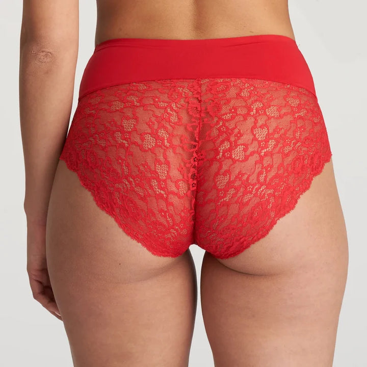 Marie Jo - Color Studio Shapewear Lace High Briefs Scarlet