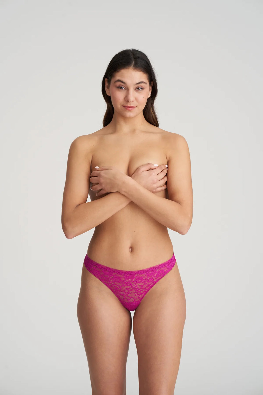 Marie Jo - Color Studio Lace Thong Fuchsia Fiesta