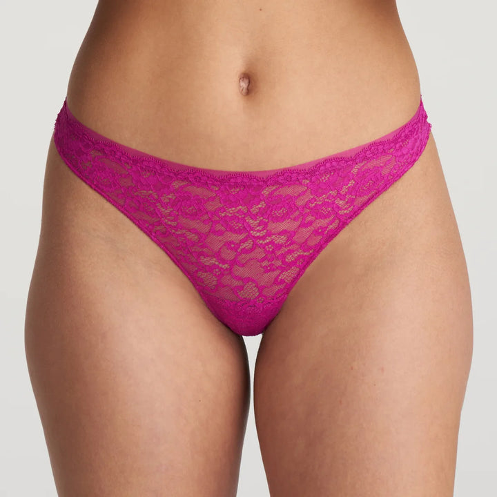 Marie Jo - Color Studio Lace Thong Fuchsia Fiesta