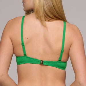 Marie Jo Swimwear - Madurai Padded Plunge Bikini Top Exotic Green