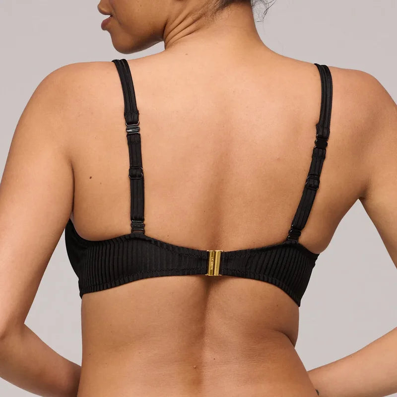 Marie Jo Swimwear - Emly Padded Bikini Top Heartshape Black